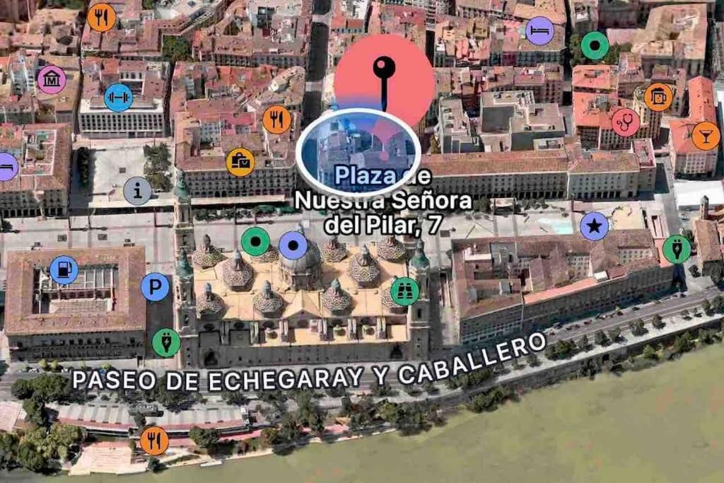 La Plaza Del Pilar Διαμέρισμα Σαραγόσα Εξωτερικό φωτογραφία